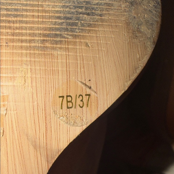 Jessica Simpson Cognac Leather Western High Heel Boots - Picture 5 of 8